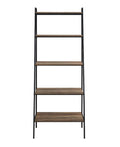 Rustic Oak 5-Shelf Bookcase T511616