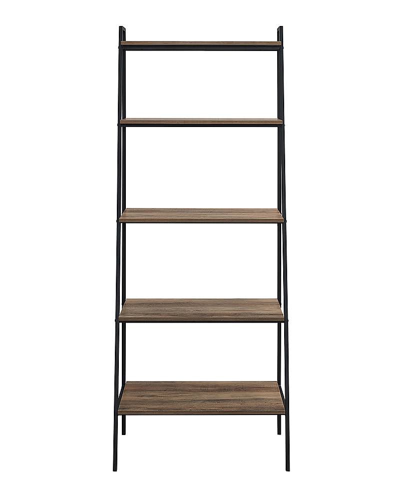 Rustic Oak 5-Shelf Bookcase T511616