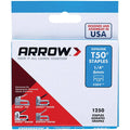 1/4 in. 5/16 in. 3/8 in. 1/2 in. T50 Staples (10000-Pack) W702174