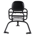 Rear Rack with Backrest Black B27351