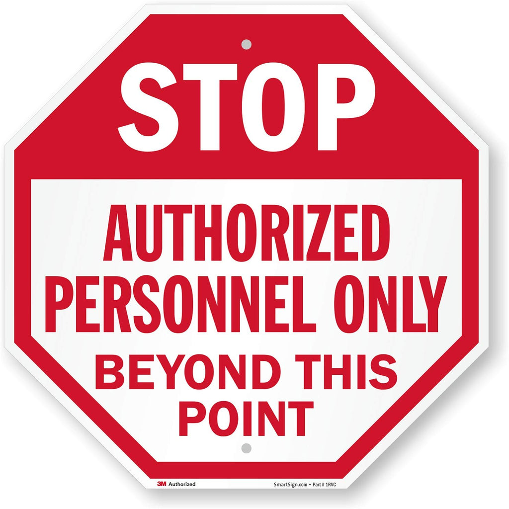 18" x 18" Reflective Aluminum Sign Pack of 2 I919