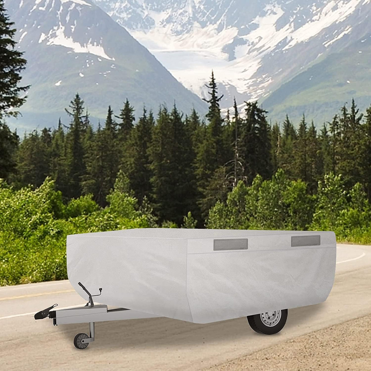 6 Layers Pop Up Folding Camper Cover J559179