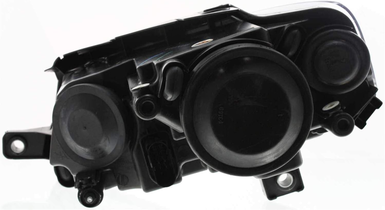 Headlight Assembly Set of 2 Clear Lens V1218