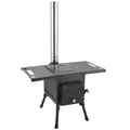 Portable Wood Burning Camp Tent with Chimney O18252