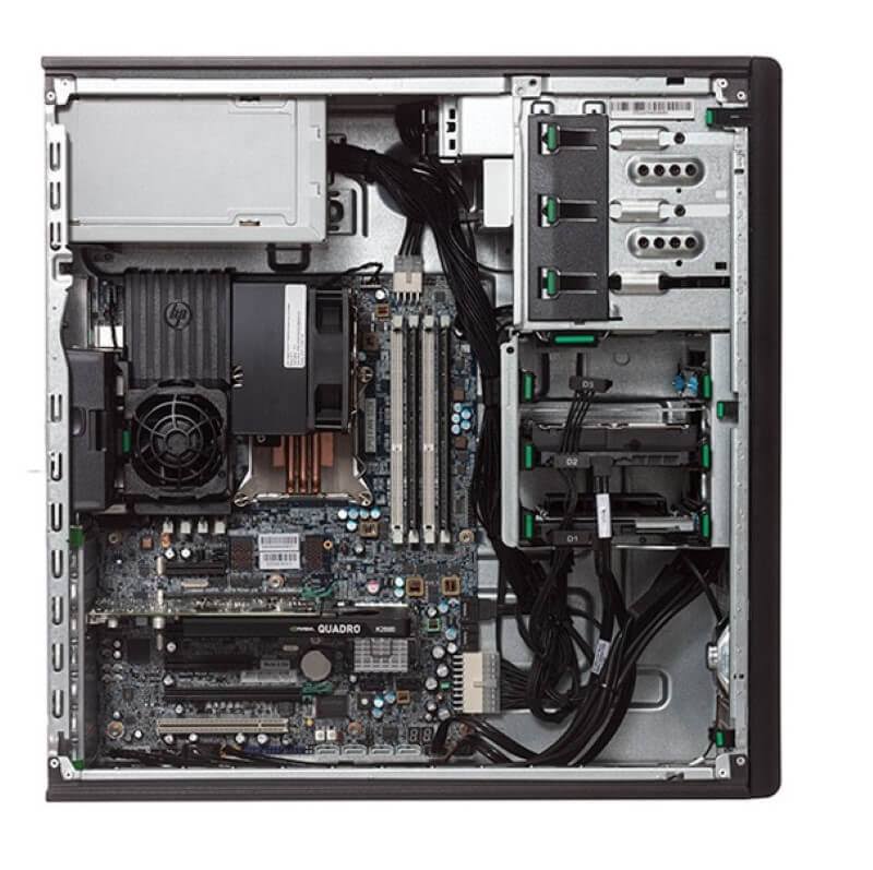 HP Z420 Workstation E5-2640 Six Core 2.5Ghz 64GB 256gb SSD Q600 H92821