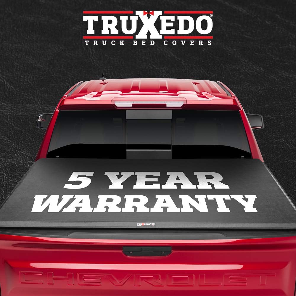 Soft Roll Up Truck Bed Tonneau Cover for Nissan Titan 5' 7" Bed U23984