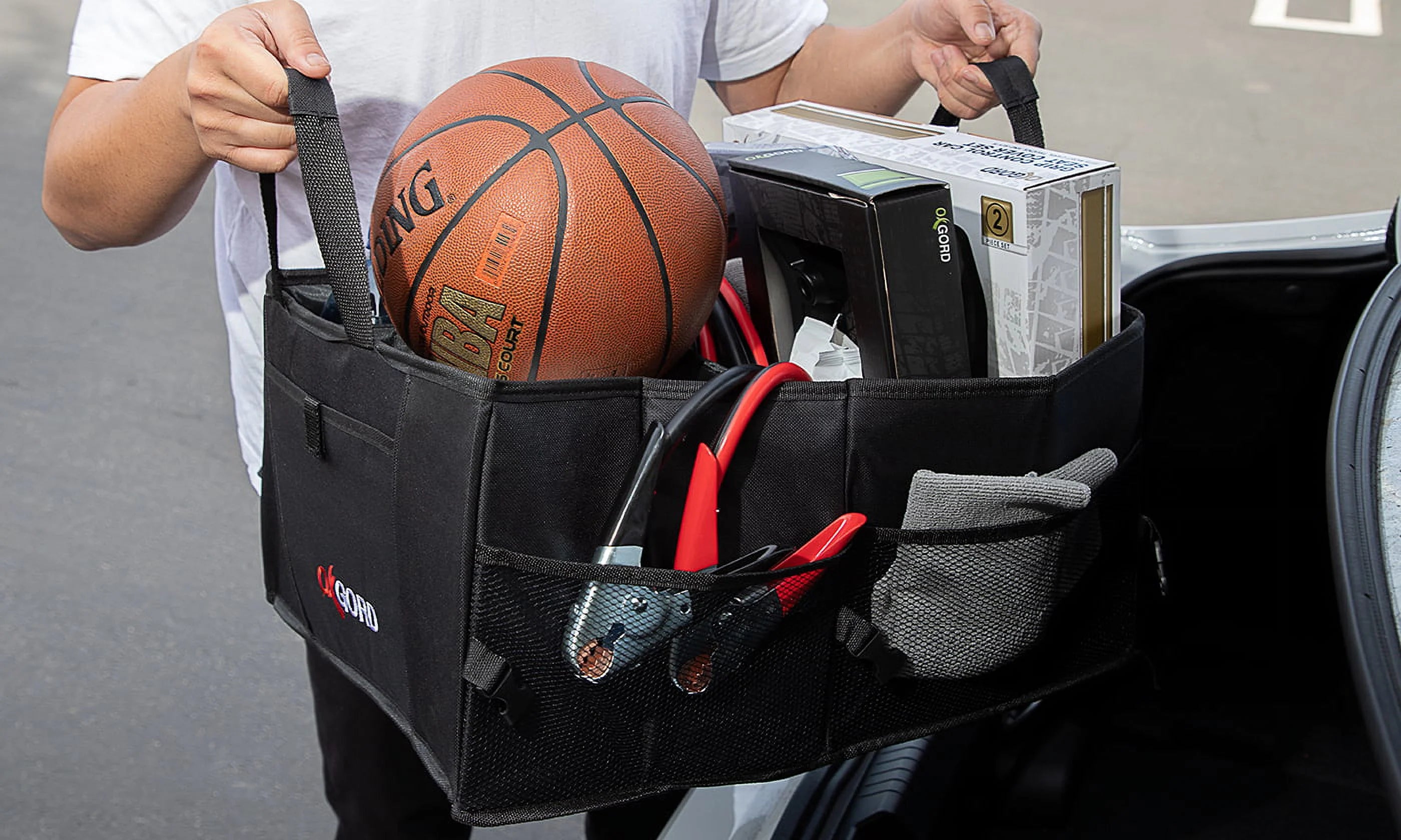 Auto Trunk Storage Organizer Bin with Pockets M471