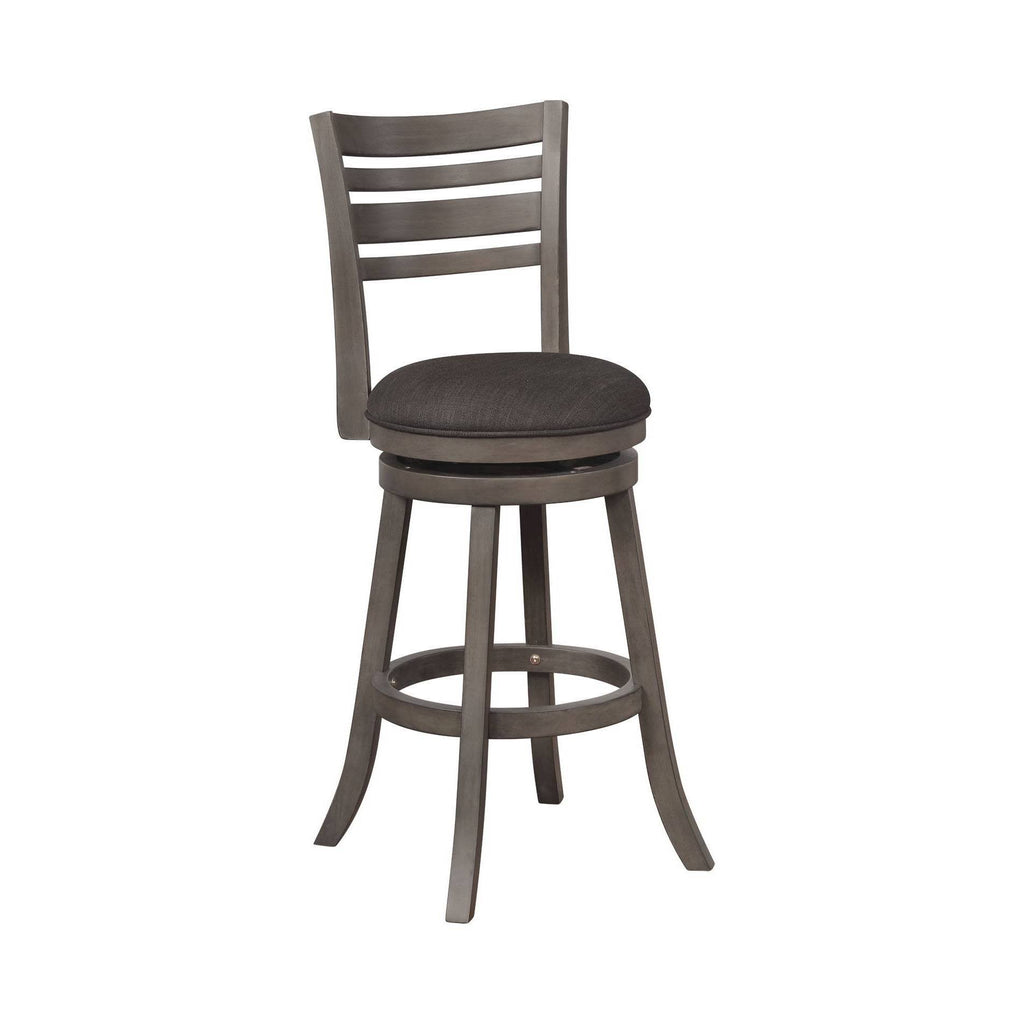 Gray Swivel Barstool Q795