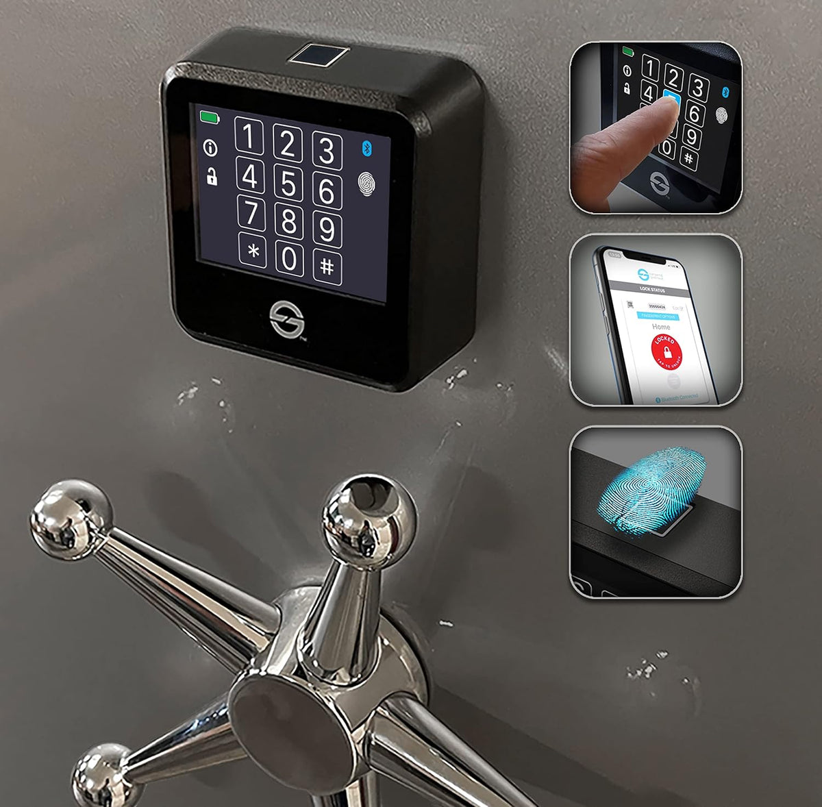 Biometric Keypad Lock D390