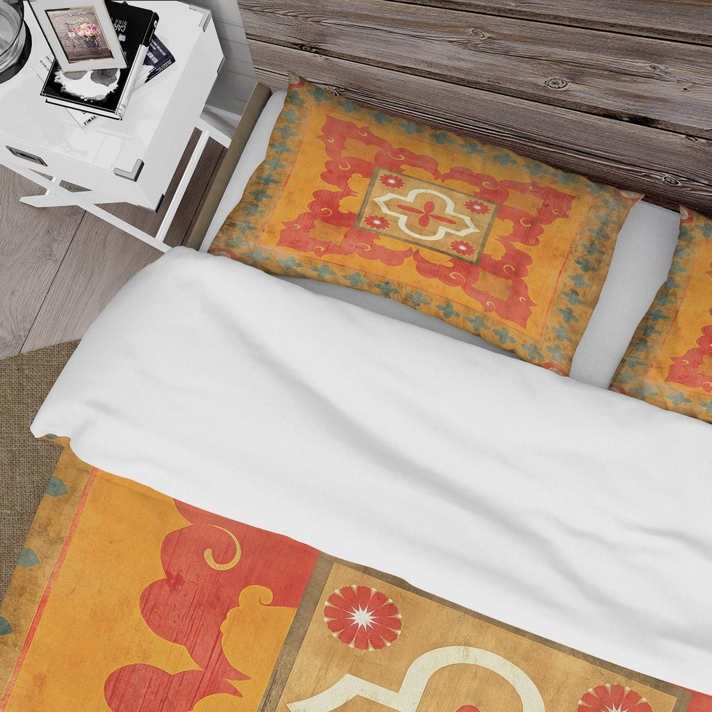 King Cottage Bedding Set - Duvet Cover & Shams G39048