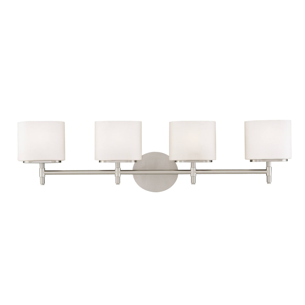 4 Light Satin Nickel Bath Bracket X3047