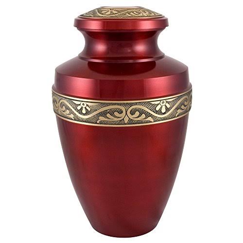 Extra Large Brass Cremation Urn U28014
