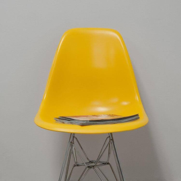 Yellow Side Chair Set of 2 X279