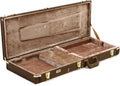 Vintage Brown Electric Guitar Wood Case Y8797