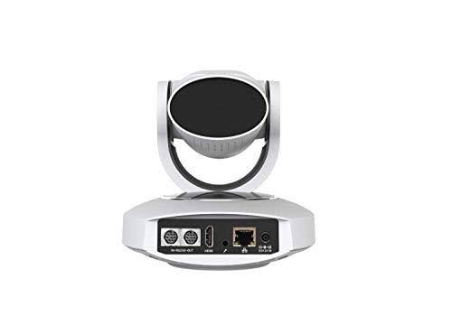 White 2.07MP Full HD PTZ Camera with 10x Optical Zoom E368