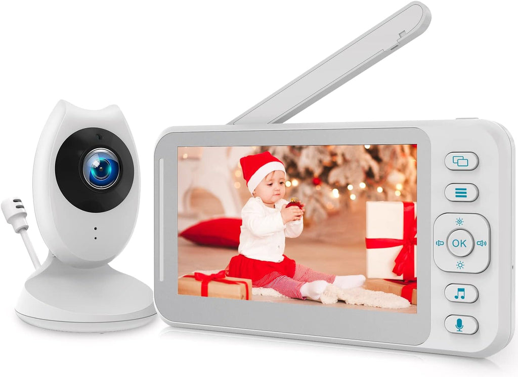 4.3 inch Video Baby Monitor with Night Vision and 2-Way Audio T645