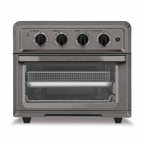 Black Stainless Air Fryer Toaster Oven F1257