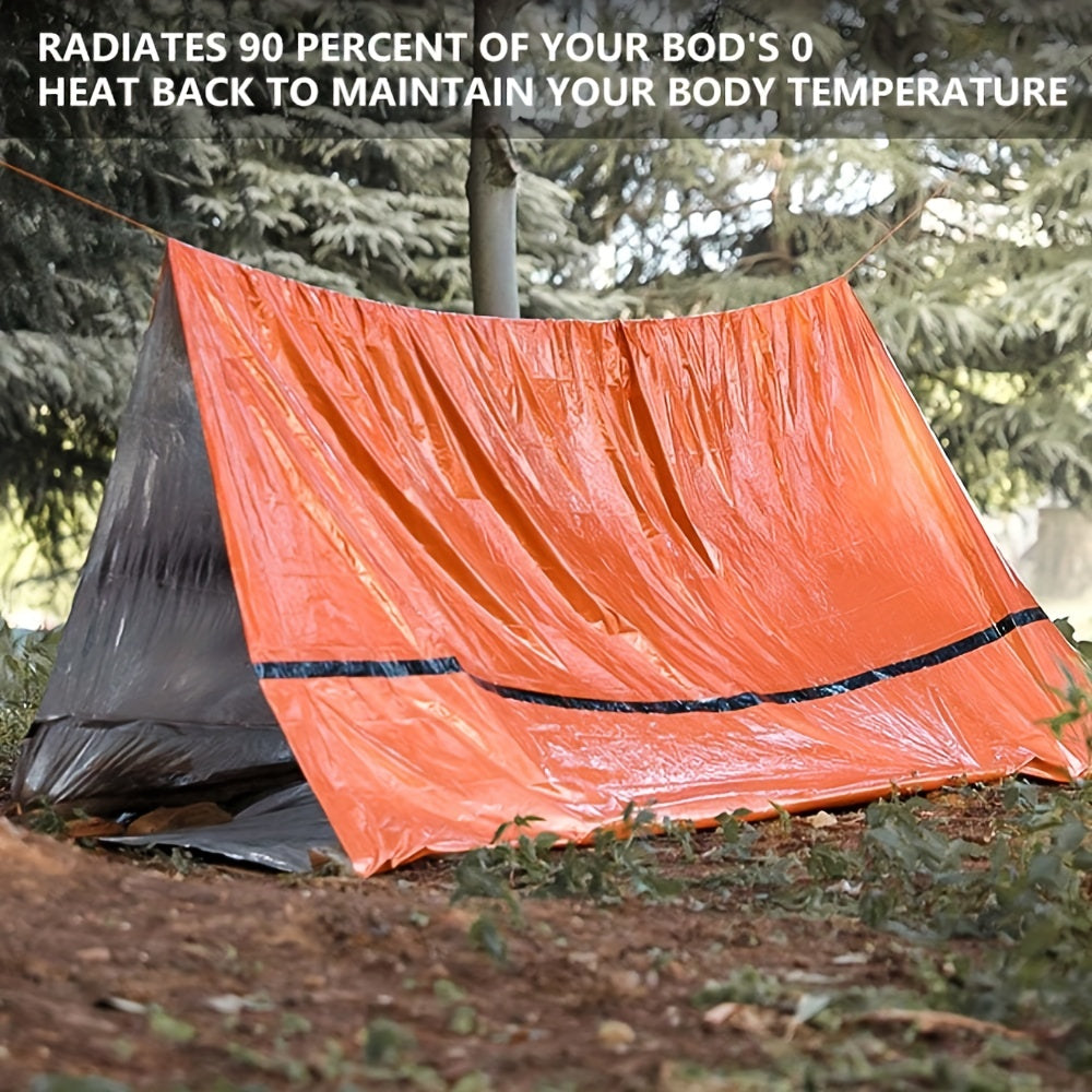 Waterproof Emergency Tube Tent Shelter for Two People I686647