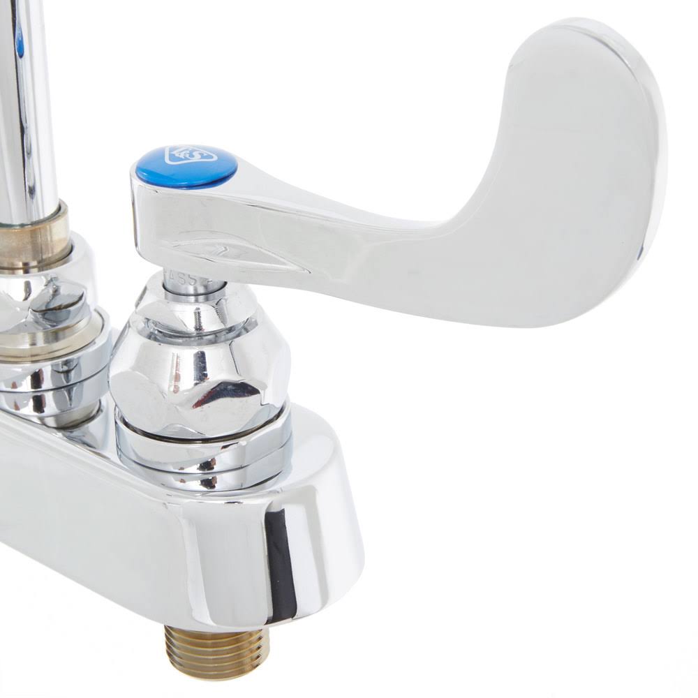 Chrome 2.2 GPM 4 inch Deck Mounted Utility Faucet C6450
