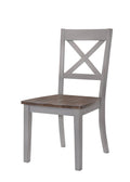 Gray Solid Wood Dining Chair N997252
