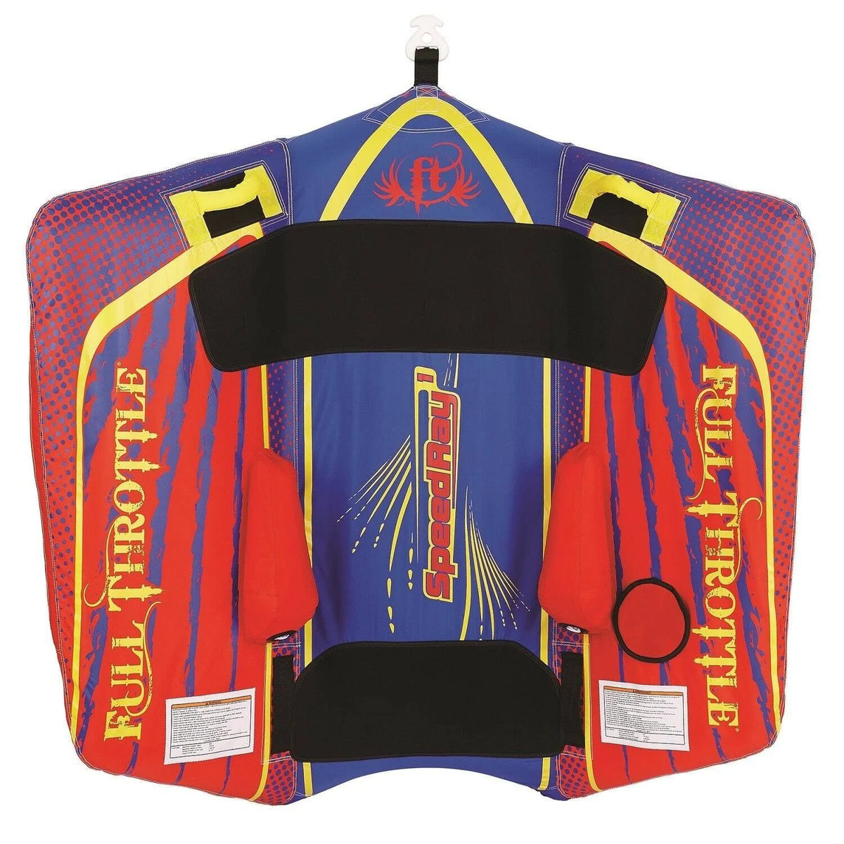 Red-Blue 1 to 2 Riders Speed Ray 2 W3086
