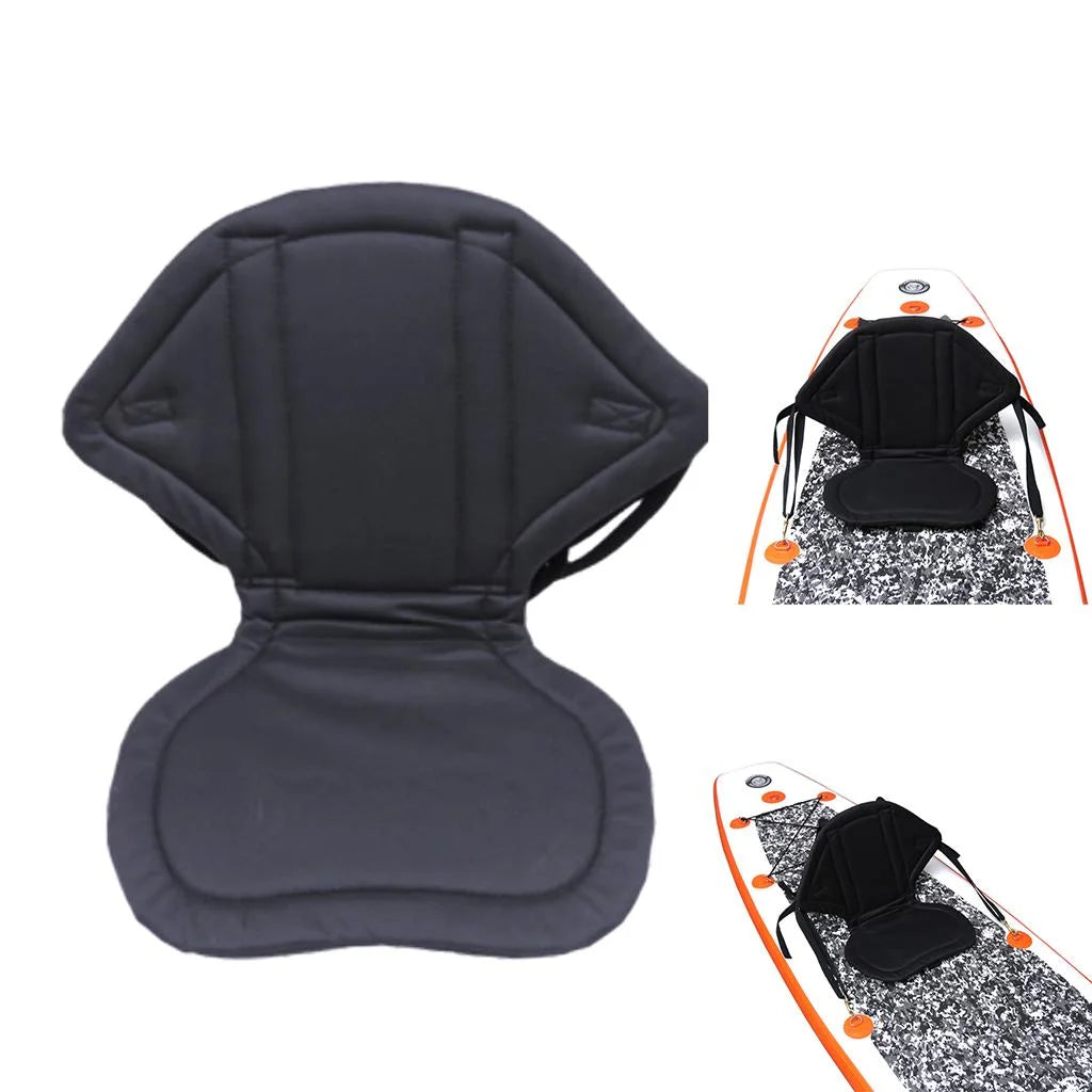 Padded Kayak Boat Seat with Storage Bag and Adjustable Straps K699635