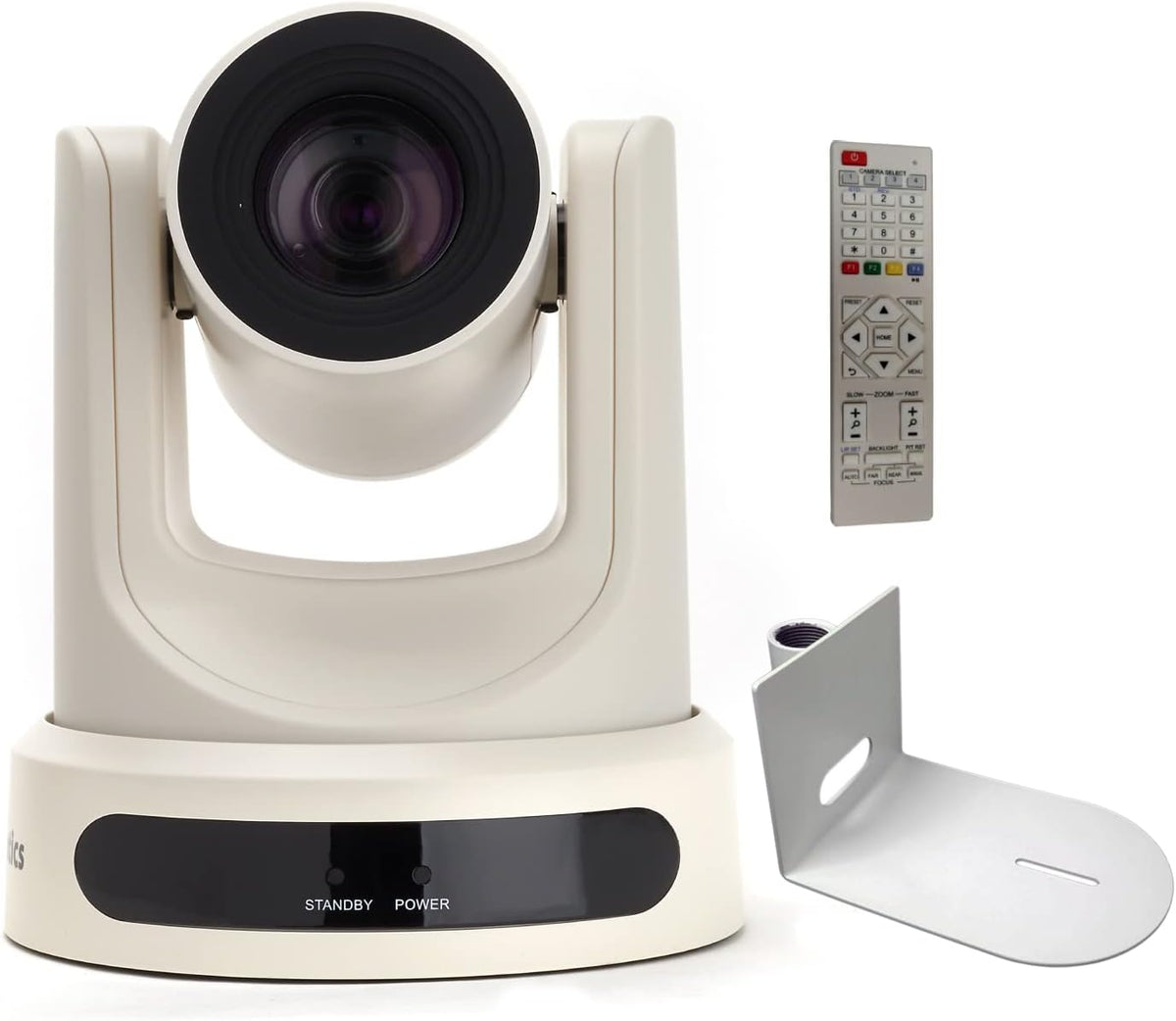 White 12X-SDI Optical Zoom Indoor Camera with Small Pole Mount I4227