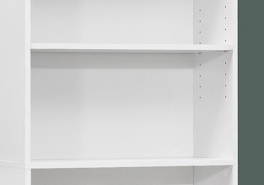 White 5 Shelves Bookcase E619034