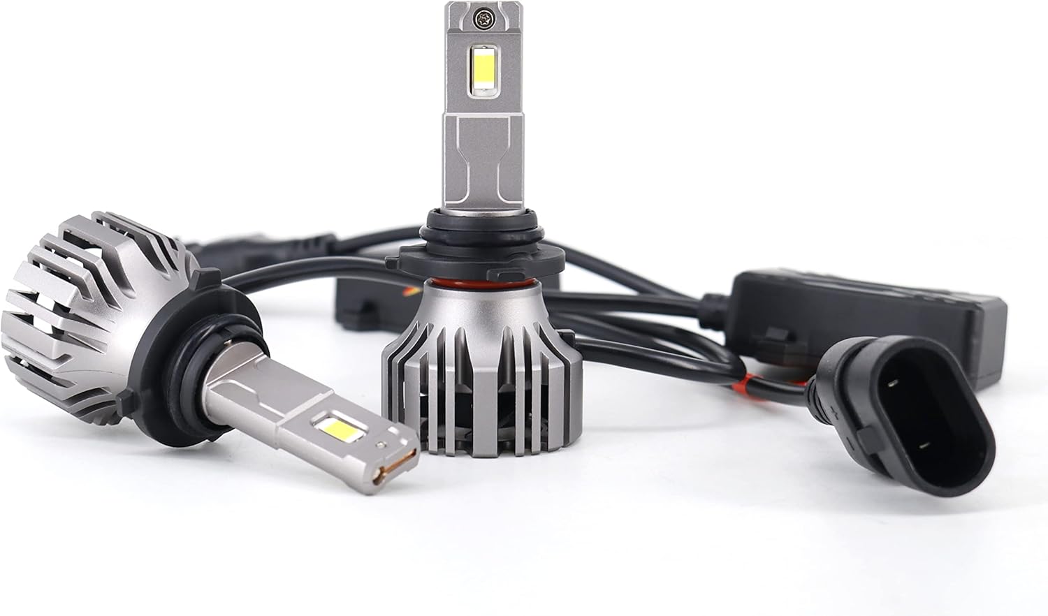 9006 LED Headlight Conversion Kit, 30000 Lumen, 6500K Pure White H223
