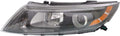 For Kia Optima Headlight 2014 2015 Driver Side Unpainted Halogen U3650