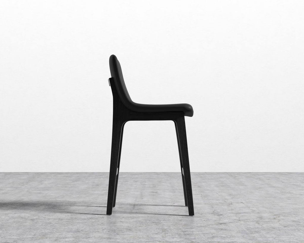 Natural Monaco Black Counter Stool A457375