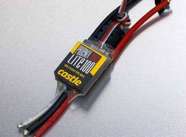 100-Amp 34V ESC with 5 Amp Bec A859