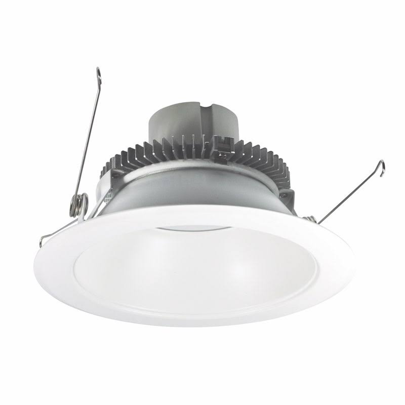 Matte Powder White LED Recessed Trim E6911