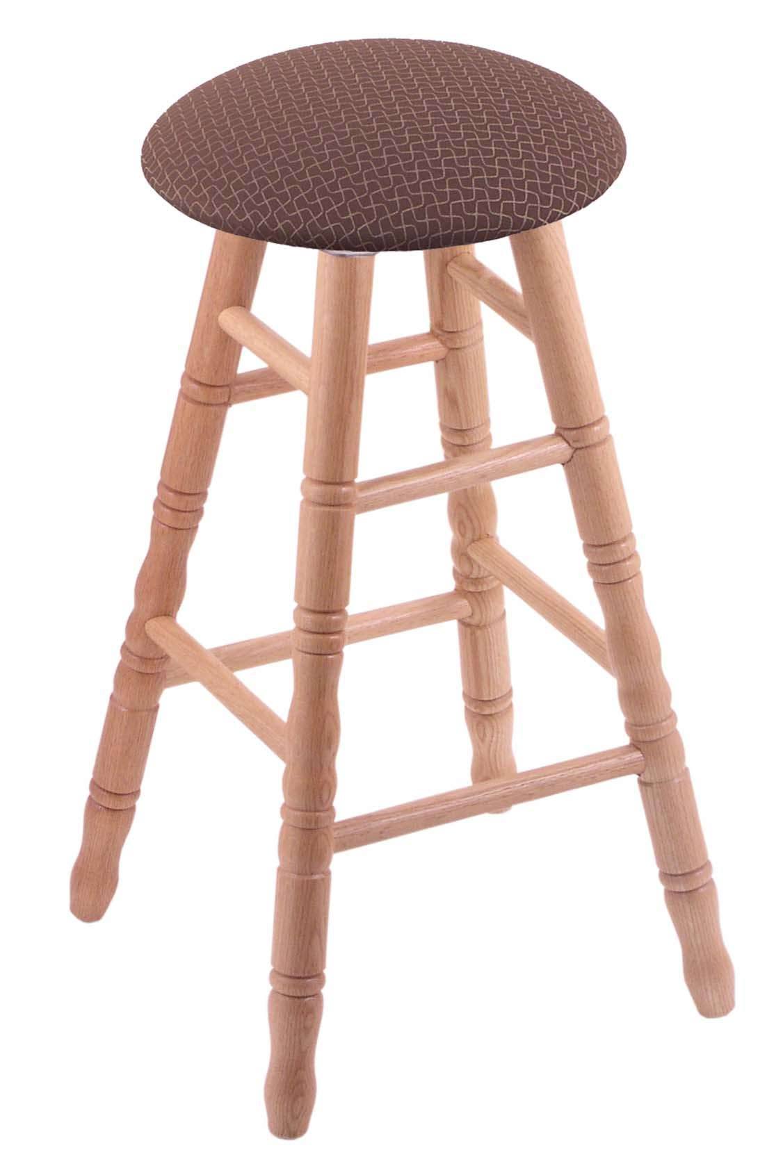 Oak Extra Tall Bar Stool with Willow Seat Z3684