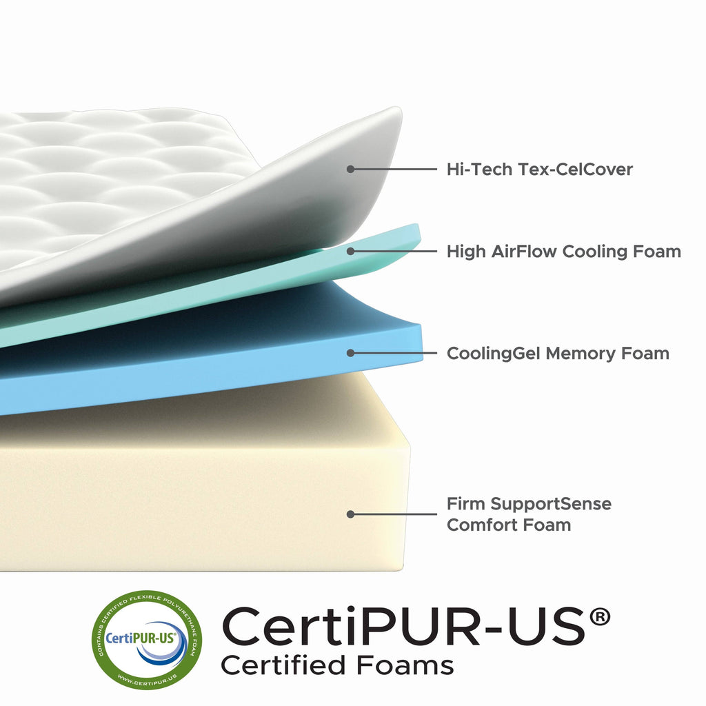 King Gel Memory Foam Mattress O3308