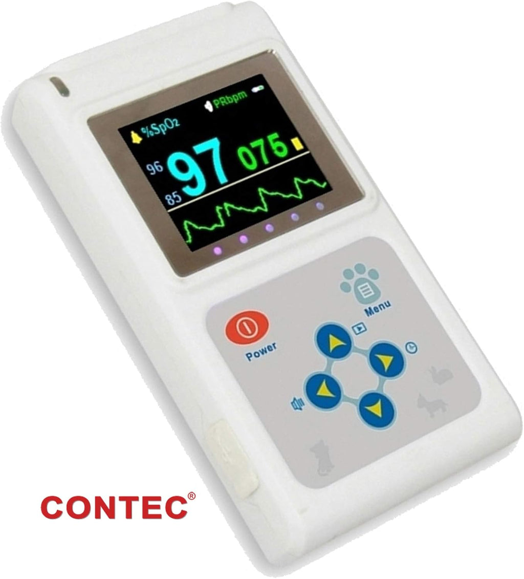 Veterinary Pulse Oximeter Handheld Machine with SPO2 Probe B1324