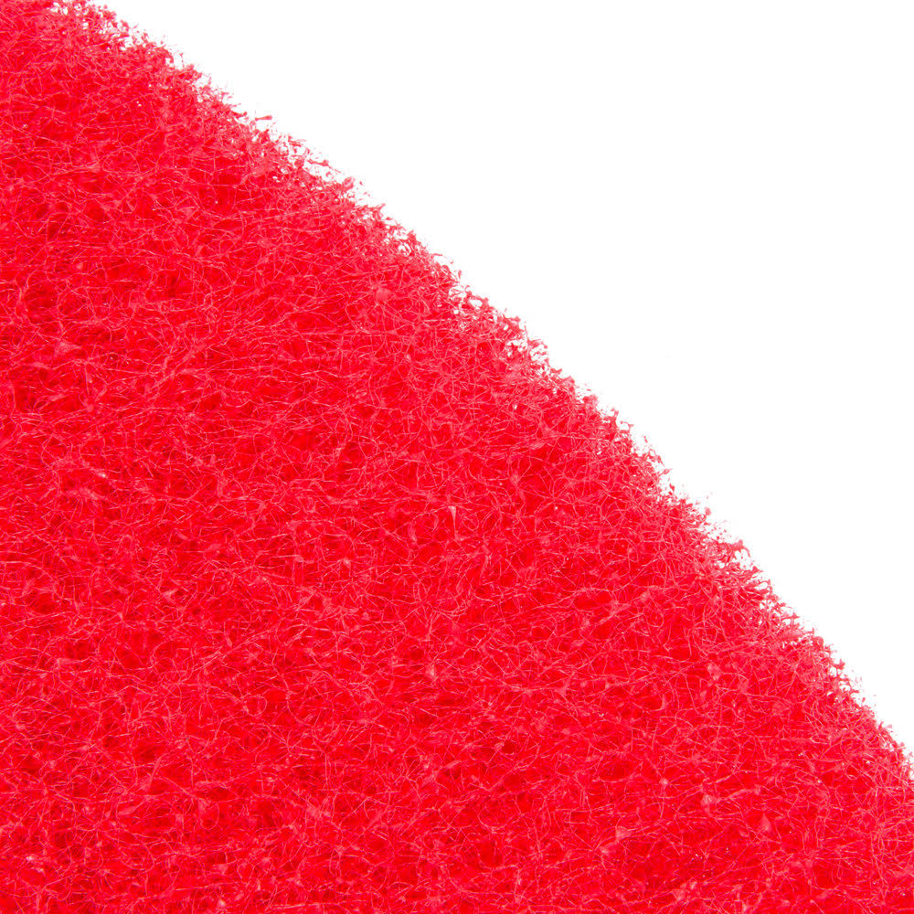 Red Buffing Floor Pad - 5/Case U363696