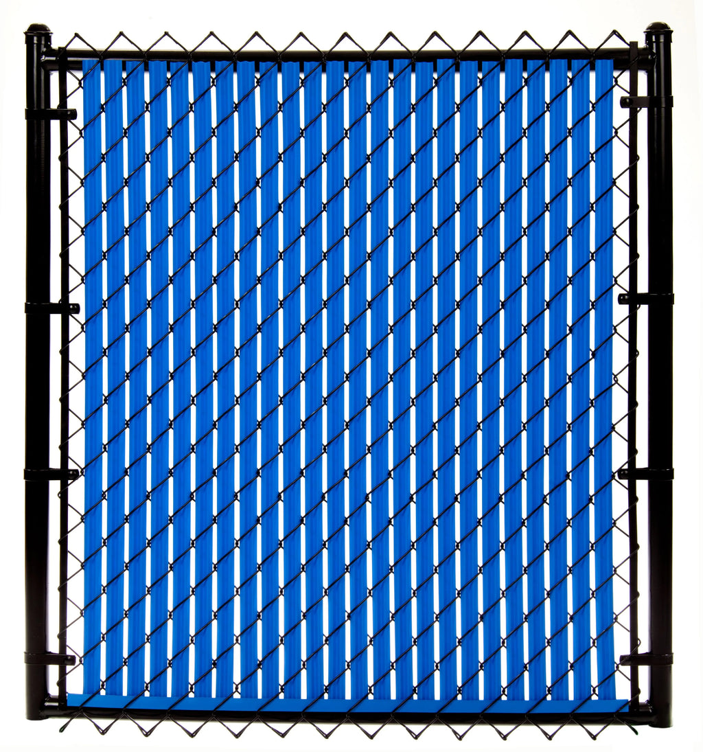 Royal Blue 5ft Ridged Slat for Chain Link Fence H5588