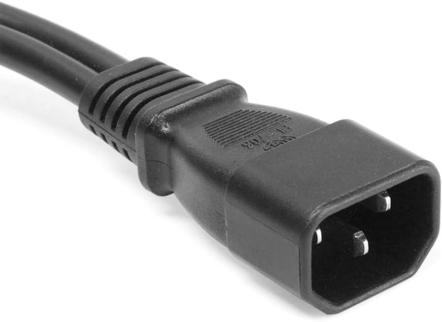 3Pack C14 to 2 x C13 Power Adapter Cable Cord 30cm E76298