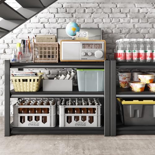 48" W Metal Garage Shelving Unit, 1650 lbs Load Capacity I945084