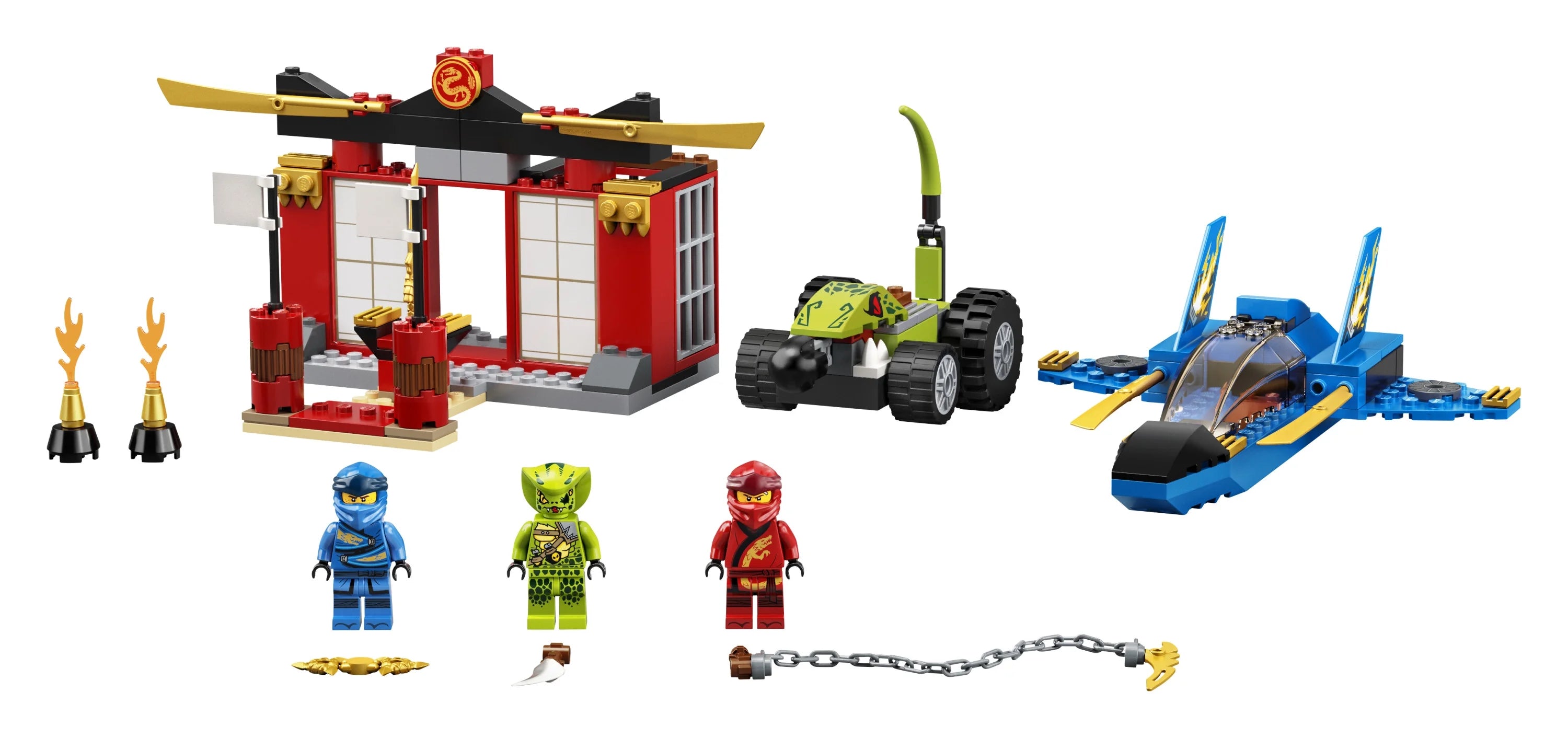 Ninja Building Toys (165 Pieces) Z976