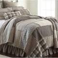 King Gray Quilt N27019
