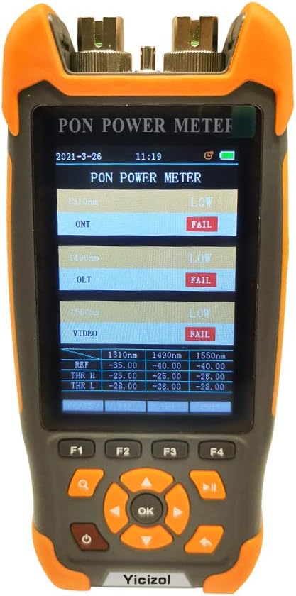 Optical PON Power Meter 5 in 1 Fiber Tester F95724