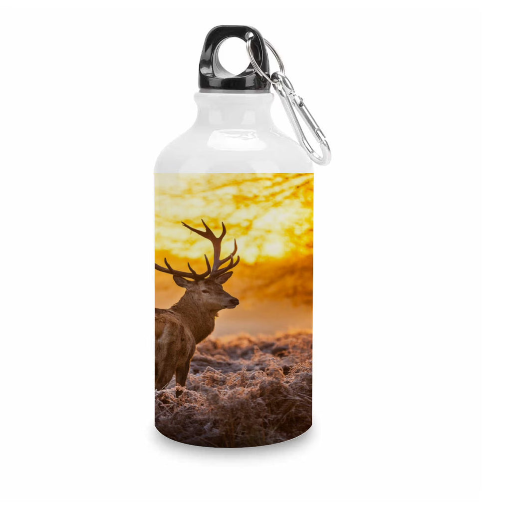 Red Deer 400ml Sport Aluminum Water Bottle with Twist Cap D71759