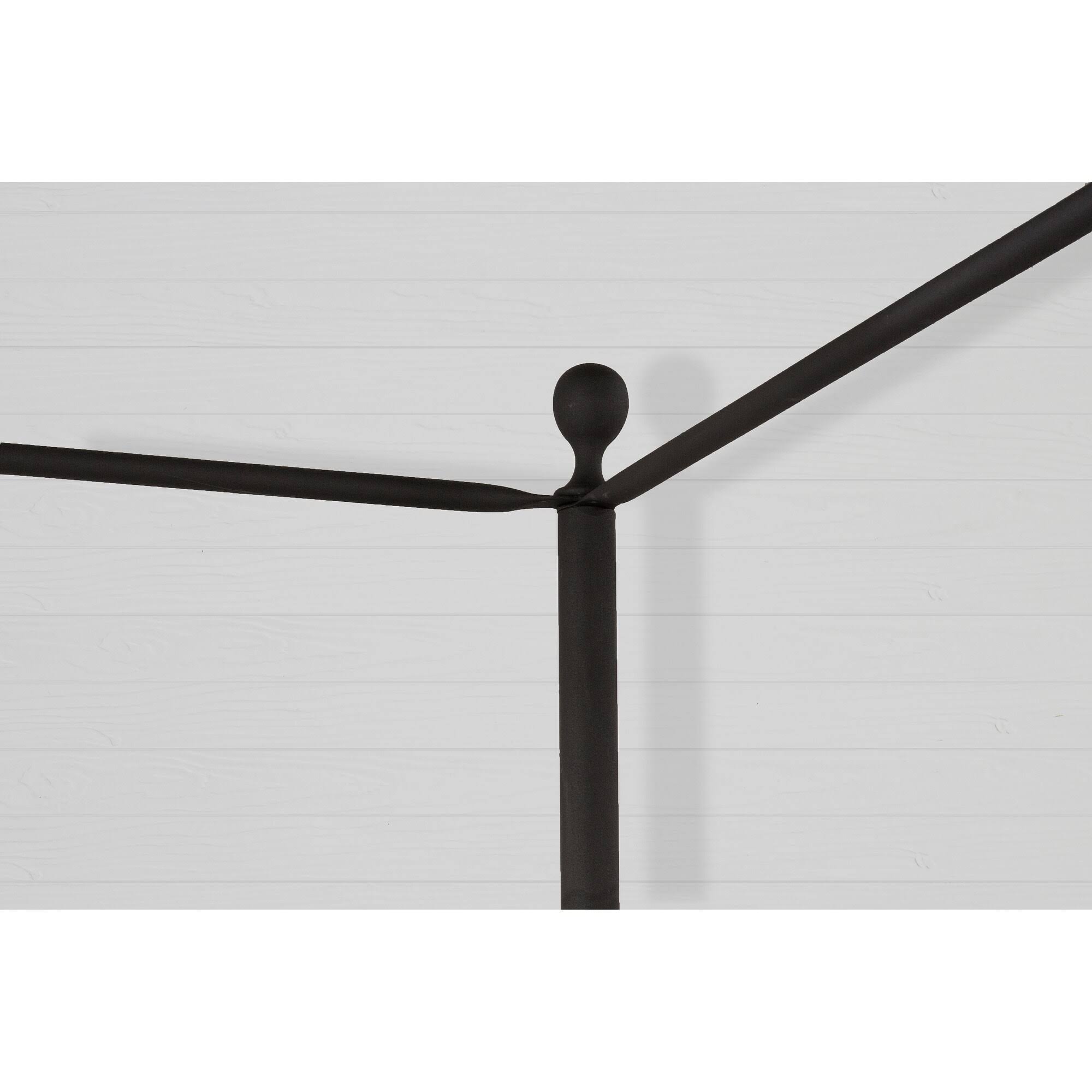 King Metal Canopy Bed G7339