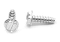 12-14 x 1/2 Sheet Metal Screw Slotted Hex Washer Head Type B Low Carbon Steel Zinc Plated R79319