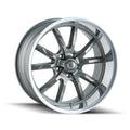Grey Polished Lip 18x9.5 Wheel W9522