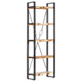 5-Tier Solid Reclaimed Wood Bookcase D966