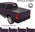 Tonneau Cover with LED Lamp for 6.5FT Soft Quad-Fold Y7309