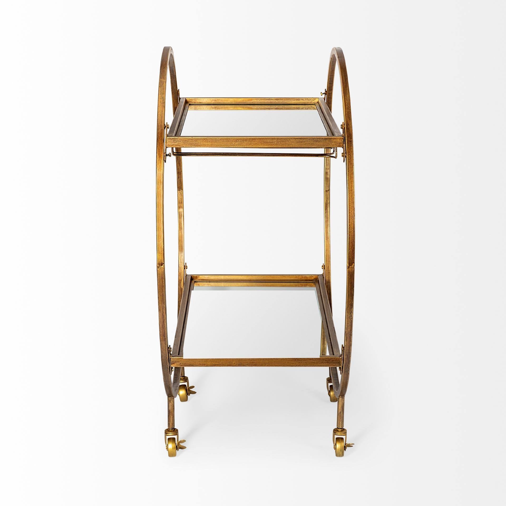 Gold Bar Cart K973